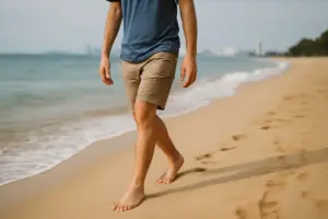 Scopri i benefici del camminare scalzi sulla sabbia di Pattaya: le implicazioni fisiologiche poco note