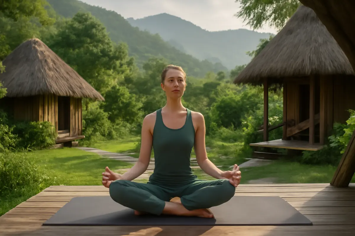 Villaggi ecoturistici con attività yoga: l’ambiente naturale che potenzia i risultati