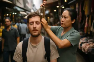 Gestione dello stress da viaggio nei mercati affollati: la tecnica locale che favorisce il relax