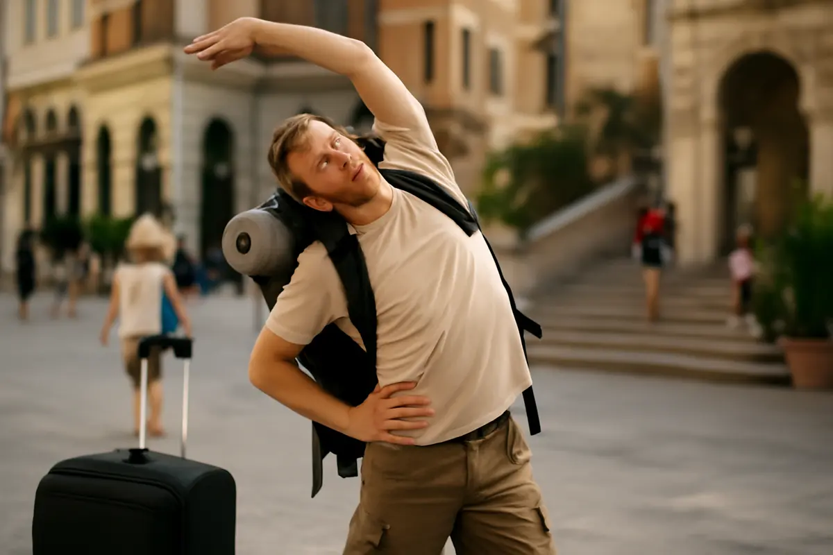 Routine di stretching per turisti: perché è la chiave per evitare fastidi muscolari in viaggio